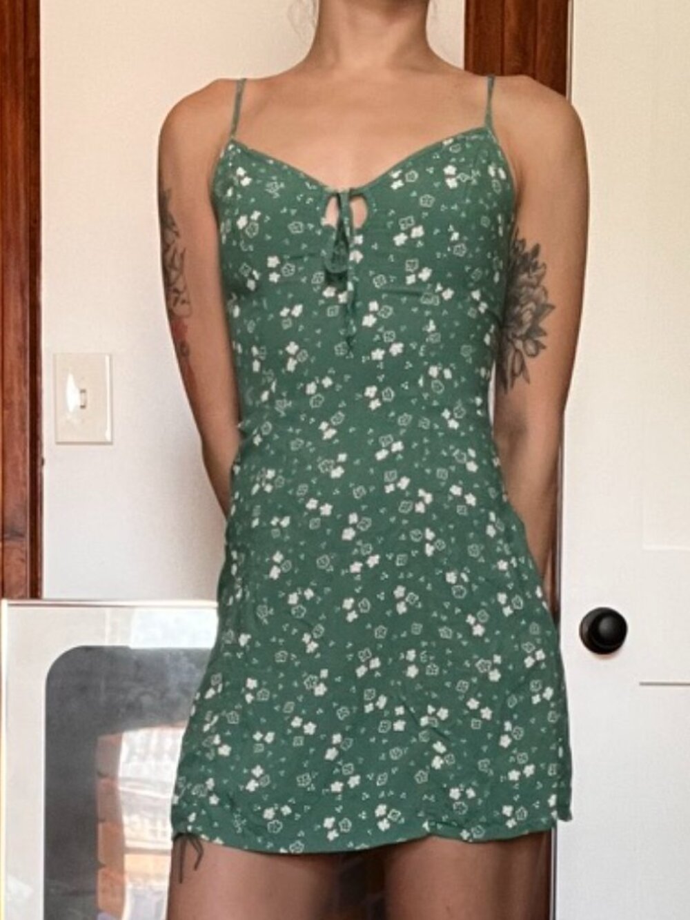 Billabong Green Mini Sundress